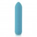 Минивибратор Je Joue – Classic Bullet Vibrator Teal с глубокой вибрацией и фиксацией на палец , Вибраторы