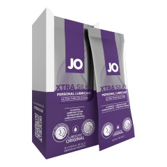 Набір лубрикантів Foil Display Box – JO Xtra Silky Siliconel – 12 × 10ml