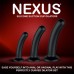 Набір дилдо Nexus Dilating Set  (17см, 15см, 12,5см) (м'ята упаковка!!!) , ,