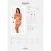 Obsessive Heavenlly 2-pcs cupless set XS/S ,