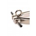Затискач для статевих губ з повідцем Master Series Pussy Tugger Adjustable Vagina Clamp with Chain , , Master Series (США)