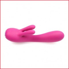 Вібратор-кролик Je Joue - Fifi Fuchsia з трьома моторами, глибока вібрація