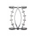 Затискач для статевих губ Master Series Spread'Em Poker Vagina Clamp with Adjustable Pressure Screws , , Master Series (США)