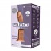 Фалоімітатор з вібрацією SilexD Henry Vibro Flesh (MODEL 2 size 7in), двошаровий, діаметр 4,4 см ,