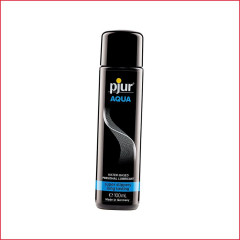 Лубрикант на водной основе pjur Aqua 100 мл, эффект бархатной кожи без прилипания.