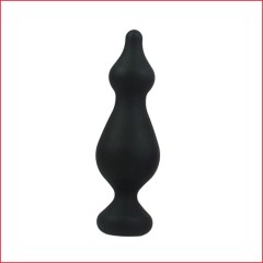 Анальная пробка Adrien Lastic Amuse Big Black(L) с двумя переходами, макс. диаметр 4,4 см