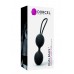 Вагинальные шарики Dorcel Dual Balls Black, диаметр 3,6 см, вес 55гр. , Анальные - вагинальные шарики