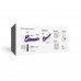 Безремневой страпон с вибрацией Strap-On-Me Vibrating Violet XL, диаметр 4,5см, пульт ДУ, регулируем , Страпоны