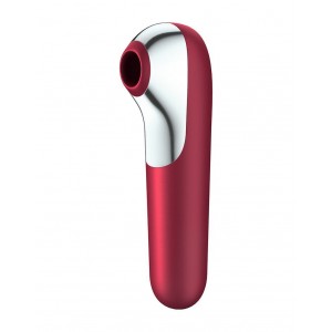 Смартвібратор та вакуумний стимулятор 2-в-1 Satisfyer Dual Love Pink (м'ята упаковка)