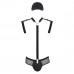 038 SET JOHN black L/XL - Passion , ,
