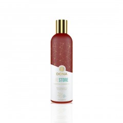 Натуральное массажное масло DONA Restore – Peppermint & Eucalyptus (120 мл) с эфирными маслами