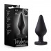 Анальна пробка Temptasia by Blush - Fuck Me Anal Plug - Black , ,