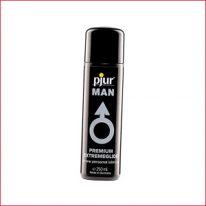 Густая силиконовая смазка pjur MAN Premium Extremeglide 250 мл с длительным эффектом, экономичная