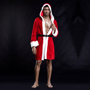 Мужской эротический костюм "Любимый Санта" S/M