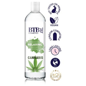 Змазка на водній основі BTB FLAVORED CANNABIS (250 мл)