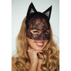 Кружевная маска "Кошка"
