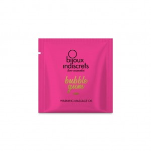 Пробник масажної олії Bijoux Indiscrets Light my Fire – Strawberry Bubblegum