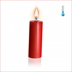 Красная восковая свеча Art of Sex низкотемпературная S 10 см