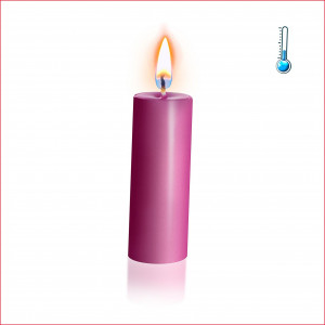 Розовая восковая свеча Art of Sex низкотемпературная S 10 см