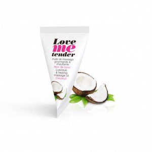 Розпродаж!!! Масажна олія Love To Love - Love Me Tender, Noix De Coco (10 мл) (термін 10.2025)