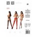 Еротичні колготки-бодістокінг Passion S029 white , ,