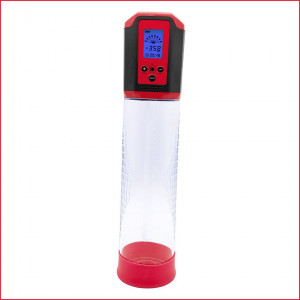 Автоматична вакуумна помпа Man Powerup Passion Pump LED-табло Red
