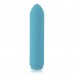 Минивибратор Je Joue – Classic Bullet Vibrator Teal с глубокой вибрацией и фиксацией на палец , Вибраторы