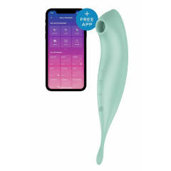 Вакуумний вібратор Satisfyer Twirling Pro+ Mint