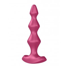 Анальный стимулятор-бусины с двумя моторами Satisfyer Lolli-Plug 1 Berry