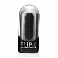 Мастурбатор Tenga Flip Zero Black, змінна інтенсивність стимуляції, розкладний