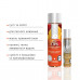 Комплект лубрикантів System JO GWP -  Peaches & Cream - Peachy Lips 120 мл & H2O Vanilla 30 мл , Лубриканты Смазки