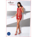 Откровенное платье-сетка Passion BS073 red , Секси белье