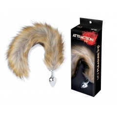 Анальна пробка Лисячий Хвіст MAI Attraction Toys №51 (м'ята упаковка)