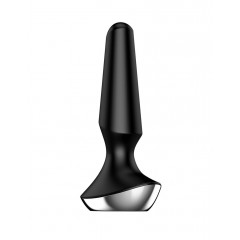 Анальна смарт-вібропробка Satisfyer Plug-ilicious 2 Black (м'ята упаковка)