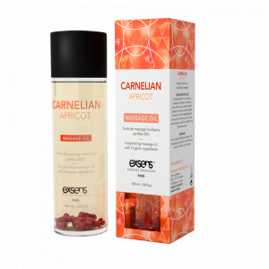 Масажна олія EXSENS Carnelian Apricot (бадьорить з сердоліком) 100мл, натуральна