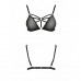 Бюстгальтер-стрепи MEGGY BRA black XXL/XXXL - Passion Exclusive , Секси белье