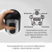 Мастурбатор Tenga Flip Zero Electronic Vibration Black, змінна інтенсивність, розкладний , Вагіни та Мастурбатори, Tenga (Японія)