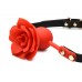Кляп Master Series Blossom Silicone Rose Gag - Red , , Master Series (США)