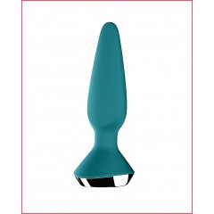Анальна смарт-вібропробка Satisfyer Plug-ilicious 1 Petrol