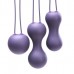 Набор вагинальных шариков Je Joue – Ami Purple, диаметр 3,8-3,3-2,7см, вес 54-71-100гр , Анальные - вагинальные шарики