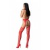 Еротичні колготки-бодістокінг Passion S026 red , ,
