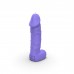 Свічка у вигляді члена Pure Bliss MINI Violet 15 см , ,