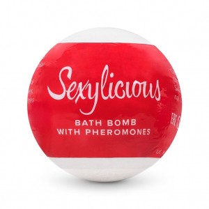 Розпродаж!!! Бомбочка для ванни з феромонами Obsessive Bath bomb Sexy 100 г (термін 24.01.2026)