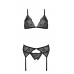 DELIENA SET black XXL/XXXL - Passion ,
