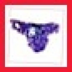 Трусики с оборками и бантиком ABX2211, (фиолетовый)