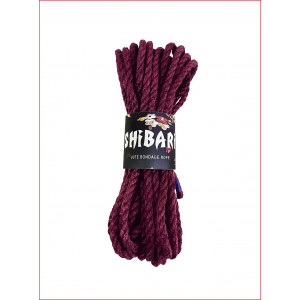 Джутовая веревка для шибари Feral Feelings Shibari Rope, 8 м фиолетовая