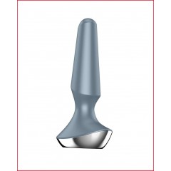 Анальна смарт-вібропробка Satisfyer Plug-ilicious 2 Ice Blue