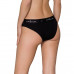 Трусики с прозрачной вставкой Passion PS006 PANTIES black, size XL , Секси белье