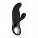 Вібратор-кролик Fun Factory MISS BI black, 2 незалежні мотори, діаметр 4,2 см , ,