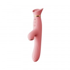 Вібратор Zalo - ROSE Vibrator Strawberry Pink (м'ята упаковка)